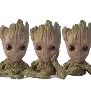 Pot <span class=keywords><strong>de</strong></span> fleurs <span class=keywords><strong>Groot</strong></span> pivots <span class=keywords><strong>de</strong></span> <span class=keywords><strong>la</strong></span> <span class=keywords><strong>galaxie</strong></span>, bébé, Succulent et mignon, en forme <span class=keywords><strong>de</strong></span> cœur, offrir comme cadeau <span class=keywords><strong>de</strong></span> noël - Product Image 1