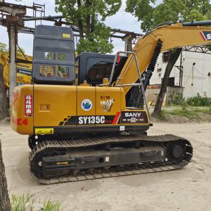 Excavadora de Tamaño Mediano Sany SY135C Usada Original de China, Buen Estado, Precio Bajo, Maquinaria de Construcción Usada Sany SY135C en Existencia - Product Image 3