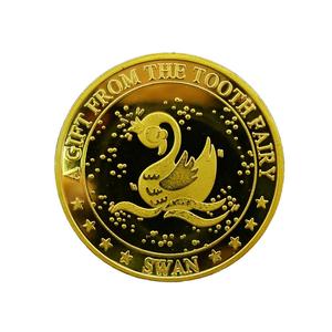 Đồng xu kỷ niệm vàng mạ vàng chất lượng cao, hai mặt, mô phỏng trò chơi giải trí, thương hiệu JinRuiXiang, làm từ vonfram. - Product Image 3