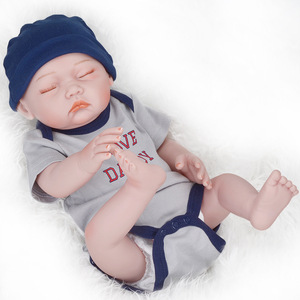 Muñeca Reborn de Silicona Hecha a Mano de 45 cm, Recién Nacido, 8 Pulgadas, Silicona Suave, Vinilo, Muñecas Reborn Baratas en Venta, Bebé Boneca Reborn de Silicona - Product Image 1