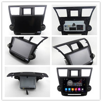 10.1 "HD 1Din autoradio Audio Radio écran tactile lecteur DVD pour Toyota Highlander 2007 2008 2009 2010 2011 2012 2013 Navigation