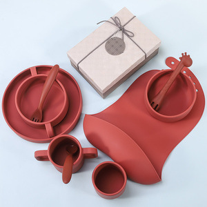 Bol en Silicone pet réutilisable, assiette pour bébé, couronne enveloppe alimentaire, bol en vierge, couvercle de Pot Ezpz - Product Image 1