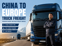 Expédition de camions DDP de Chine vers la Slovénie |   Fret Consolidé et Livraison Finale