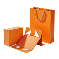 Boîte à dragées de mariage personnalisée imprimée, boîte cadeau de mariage pliable haut de gamme