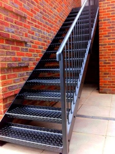 <span class=keywords><strong>Escaliers</strong></span> en métal <span class=keywords><strong>de</strong></span> structure métallique <span class=keywords><strong>de</strong></span> projet d'escalier extérieur d'escalier <span class=keywords><strong>de</strong></span> <span class=keywords><strong>jardin</strong></span> anti-dérapant - Product Image 2