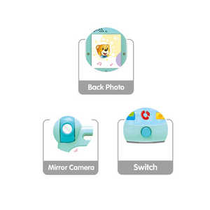 Mini teléfono celular lindo para niños, juguetes educativos, niños, calmante llanto, parada de música, juguete para teléfono móvil - Product Image 5
