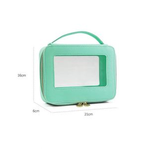 Custom Cosmetic <b>Bag</b> Waterproof Zippered Toiletry Carry Pouch Portable <b>Makeup</b> <b>Bag</b> <b>for</b> <b>Travel</b> Bathroom and Organizing - Product Image 2