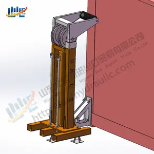 Factory container handing customized hydraulic lifting jack system double acting hydraulic cylinder and power packs