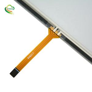 カスタム8.4インチ4線抵抗膜方式タッチスクリーンITOガラス産業用制御タッチパネル、5ピン<span class=keywords><strong>FPC</strong></span>付き - Product Image 3