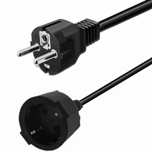 สายต่อพ่วง IEC ตัวเมีย เป็น CEE ตัวผู้ สายยาง 3x1.5 ตร.มม. IP44 16A สำหรับใช้งานกลางแจ้ง - Product Image 2