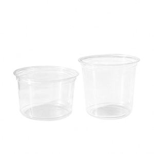 Bol à salade en PET, diamètre 117 mm, 16 oz, écologique, à usage unique, pour boba, desserts, thé au lait, salades de fruits, boissons froides, glaces - Product Image 1