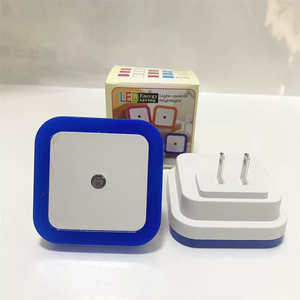 Square Shape Night Lamp Led Night Light Sensor Control <strong>Cartoons</strong> Sleeping Light Nursery Children's Bedroom - Product Image 2