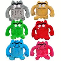 Boneka Monster Emosional Warna-Warni Anak-Anak Baru 2025, Set Boneka Emosi, Mainan Edukasi Sensorik untuk Anak-Anak, Bantal, Hadiah