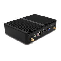 Eglobal New DDR4 AU Portable Desktop Computer for I3 7020U HD VGA 4K Display Fanless Win10/LINUX Mini Pc Home/Office/School