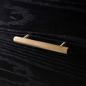 European Style Pure Copper Bedside <b>Cabinet</b> Handle Golden Brass for Bedroom Wardrobe & Kitchen/Bathroom Furniture - Product Image 3