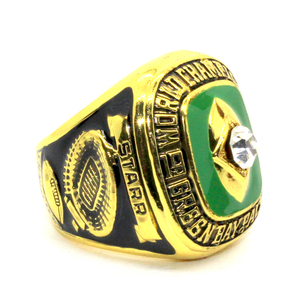 Anillo de Hombre del Equipo Campeón de Green Bay de 1965, Chapado en Oro Rosa, Aleación, Recuerdo, Regalo de Boda, Fiesta, Cumpleaños - Product Image 2
