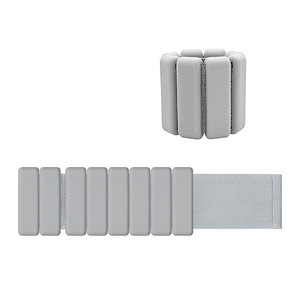 <span class=keywords><strong>Bracelet</strong></span> en silicone avec huile pour les mains, pour la course, le yoga, le fitness, la même couleur, avec carré en Velcro, 2lb, <span class=keywords><strong>poids</strong></span> de la <span class=keywords><strong>cheville</strong></span> - Product Image 6