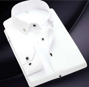 strapless open back dress Tact Squad 8002 Solid Color Long Sleeve Uniform Shirt - 100% Polyester | Anchortex Large Long (16-16.5 x 34/35) / 8002T main image 1