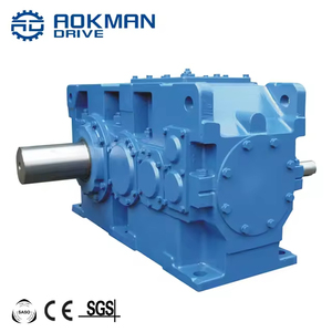 Réducteur de vitesse industriel à engrenages hélicoïdaux en fonte série H pour machines de cimenterie intensives - Product Image 4