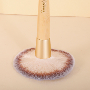 GRACEDO beauty Makeup Tools Contour Blending Powder Foundation Brush Make Up Brush Set With Paper Box Pink Guasha Stone - Product Image 6