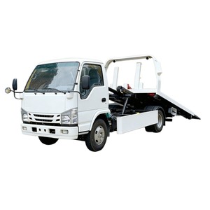 Camión de Remolque de Plataforma Plana Isuzu NKR 4x2 de 3 Toneladas, Portacoches con Motor 4KH1 - Product Image 1