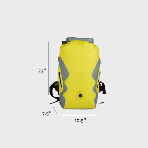 OEM ODM 40L RECYCLED PET RPET Material Outdoor Sports Fishing Waterproof Sport Travel Bag Backpack