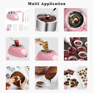 Yongli CLP001 <span class=keywords><strong>Chocolat</strong></span> Melting Pot <span class=keywords><strong>Chocolat</strong></span> <span class=keywords><strong>Fondue</strong></span> Ensemble Mini <span class=keywords><strong>Électrique</strong></span> <span class=keywords><strong>Fondue</strong></span> Bonbons <span class=keywords><strong>Fondue</strong></span> Pots Chauffés Outils De Cuisine - Product Image 6