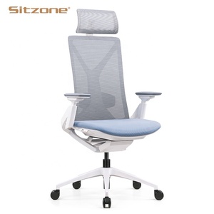 Silla Ejecutiva Giratoria de Respaldo Alto <span class=keywords><strong>ENOVA</strong></span>, Diseño Moderno, Silla de Oficina Ergonómica de Aluminio - Product Image 2