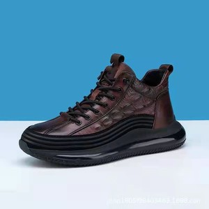 Zapatos Deportivos Casuales de Lujo para Hombre, Zapatos para Caminar con Estampado de Imitación de Cuero a la Moda, Modelo de Verano - Product Image 5