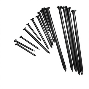 Galvanized Steel Wire Nails Class 4.8 6.8 Grade Common Head <b>Fasteners</b> Smooth Shank Diamond Point 3/4/5/6 Gauge 2 for - Product Image 1