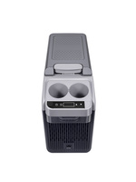 Réfrigérateur de voiture portable Coolride 15L avec accoudoir central, compresseur, grande capacité pour véhicules commerciaux, garantie 1 an
