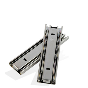 Glissières de tiroir Zhan Hanlai Weishi en acier laminé à froid, de 10 cm à 1 m, silencieuses et fluides, pour meubles et tiroirs. - Product Image 5