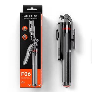 Palo de Selfie Plegable Automático para Teléfono Móvil, Monopié F06 con Soporte de Trípode y Tornillo de 1/<span class=keywords><strong>4</strong></span> para Cámaras Insta360 <span class=keywords><strong>DJI</strong></span> <span class=keywords><strong>OSMO</strong></span> - Product Image 6
