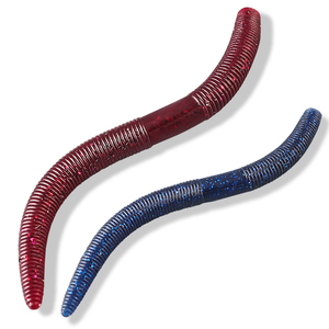 Palmer newbility Bass mềm silicon <span class=keywords><strong>Worm</strong></span> lures dính Senko sâu câu cá thu hút - Product Image 2