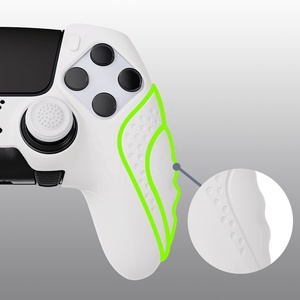 PlayVital <b>New</b> Soft Silicone Case Custom Protective Cover <b>Skin</b> for PS5 Edge Controller Protector Accessories - Product Image 4