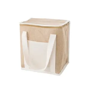 กระเป๋าเก็บความร้อนจากปอกระเจา  สินค้าที่ยั่งยืน - Product Image 1