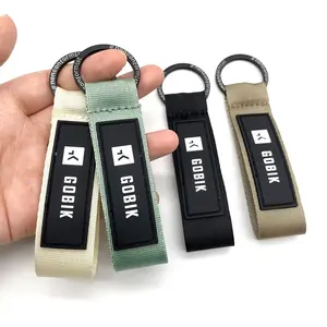 YYX bunte Satin-Schlüsselanhänger Riemen Schlüsselanhänger Carabiner kurze Schnur Schlüsselanhänger für Geschenke und Werbeaktionen