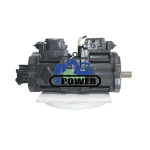 Nouvelle pompe hydraulique principale XPower K3V112DT 14652930 pour excavatrice sur chenilles EC200D, noire, garantie 6 mois, emballée en carton - Product Image 1
