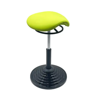 Chaise de bureau moderne à cadre en fer, haute capacité de charge, faible MOQ, absorption des chocs, hauteur réglable