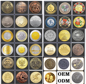 Moneta Commemorativa Placcata Oro per Natale, Simbolo della Fratellanza, Stile di Vita Massonico, Moneta Souvenir con Occhio Onniveggente - Product Image 3