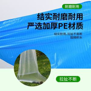 Couvre-chaussures de pluie jetables imperméables et épaissis pour adultes et enfants, protection des pieds de couleur unie - Product Image 5