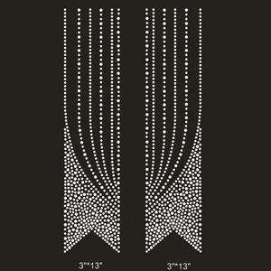 สติ๊กเกอร์ติดเสื้อแบบรีดร้อนลายโบว์ประดับเพชร  รับทำตามแบบ  ขั้นต่ำในการสั่งซื้อน้อย  สำหรับเสื้อยืดและเสื้อฮู้ด - Product Image 1