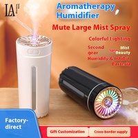 Humidificateur d'air pour voiture Mini humidificateur d'air 300ml Portable USB Cool Mist Aromatic Ultrasonic Humidifier Essential Oil DiffuserSprayer