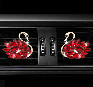 Difusor de Aromas para Auto con Cristales Brillantes y Diseño de Cisne/<span class=keywords><strong>Ganso</strong></span>, Decoración para Vehículo, para Chicas y Mujeres - Product Image 6