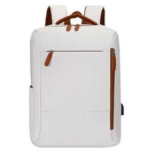 Men Women Middle School Students Fashionable Waterproof Oxford Cross-Border <b>Work</b> Travel Backpack Portable Computer <b>Bag</b> Zipper - Product Image 5