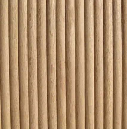 Panel penambal kayu padat alami untuk dinding dan Pelling