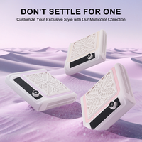 Aspirateur à ongles professionnel sans fil 65W, forte aspiration, électrique, rechargeable, pour salon de manucure