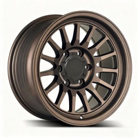 Jantes de voiture de tourisme en alliage d'aluminium haute performance à rayons multiples de 17*9 pouces pour F150 F250 pour Patrol Y60 Y61