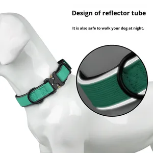 ปลอกคอสะท้อนแสงแบบใหม่ รุ่น 03 วัสดุสำหรับดำน้ำ สำหรับสุนัขขนาดกลาง/ใหญ่ (คีชอนด์ โกลเด้นรีทรีฟเวอร์ ลาบราดอร์) - Product Image 2