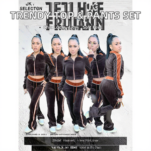 Nueva Moda 2025, Blusa Casual de Manga Larga con Cuello de Lazo y Estampado Otoñal - Product Image 2